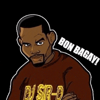 DJSir-D dj rude mean black man GIF