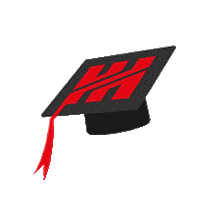 UniHildesheim master graduate grade doktorhut Sticker
