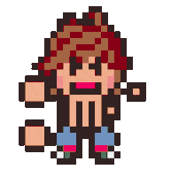 Fight Pixel Sticker
