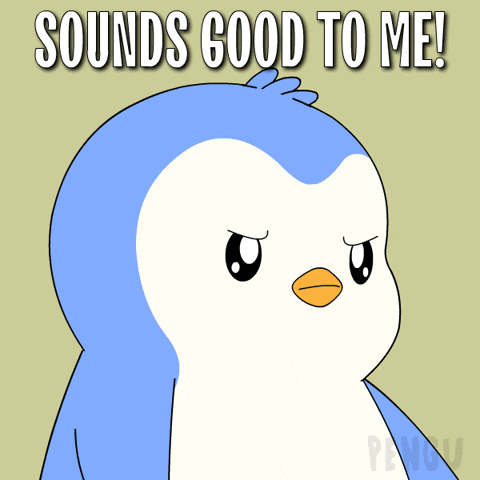 Like A Boss Ok GIF by Pudgy Penguins
