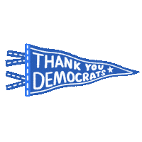 President Biden Thank You Sticker by INTO ACTION