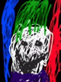 Hand Drawn Super Compressed Jonkler GIF