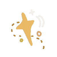 Roadtoparadise star stars twinkle cute star Sticker