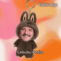 Pedro Pascal Labubu GIF by Taimi