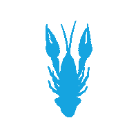 Louisiana Crawfish Sticker by williesbr