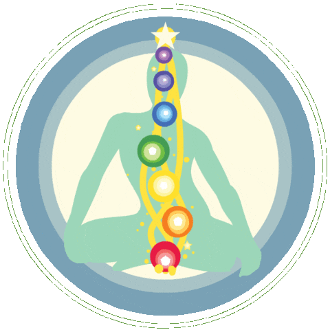 Yoga Meditation Sticker by HuMandalas