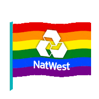 pride flag Sticker by NatWest