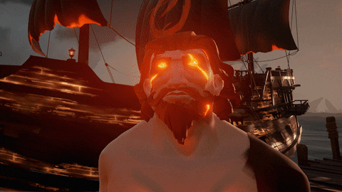 Angry Fire GIF by Sea of Thieves