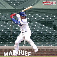 Swing Cubs GIF by Marquee Sports Network