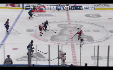 jonathandonville giphygifmaker calgary flames GIF