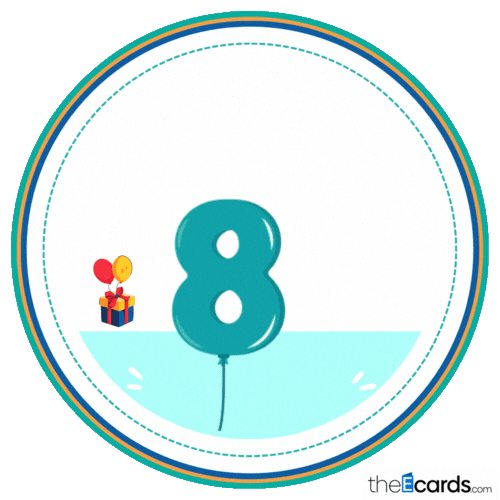 Happy Birthday Sticker by TheEcards.com