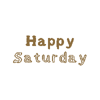 Happy Saturday Sticker by ASF brush