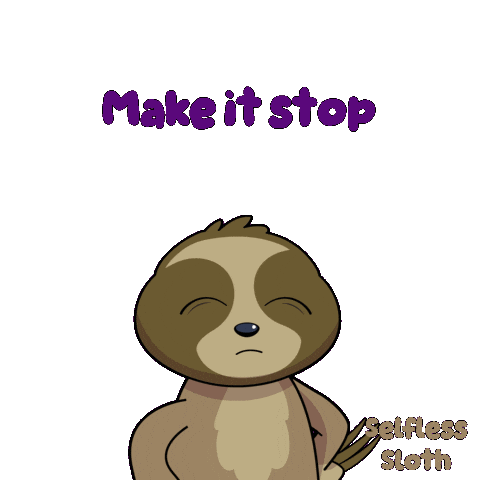 Stop It Sticker by VeeFriends