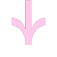 Arrow Scroll Sticker