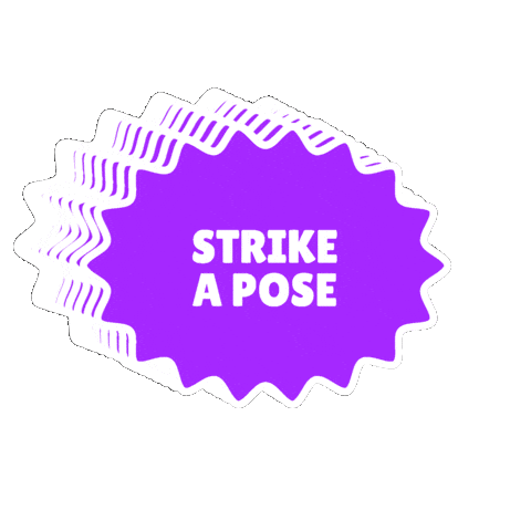 BAMDANCE giphygifmaker dance pose strikeapose Sticker