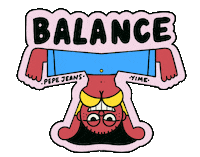 Balance Pepejeans Sticker by Pepe Jeans London