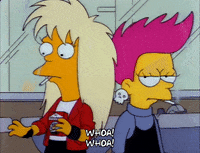 Shocked Season 3 GIF by The Simpsons