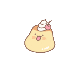 Pudding Sticker
