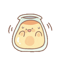 Pudding Sticker