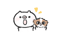 chuchuchuzzz happy wow omg yay Sticker