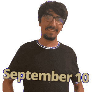 September 10 Sticker