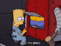 scared homer simpson GIF