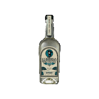 elbandidoyankee tequila reposado yankee tequila bottle Sticker