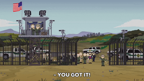 fence waving GIF by South Park 