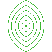 Geometry Flowing Sticker by jurgisDID FLUX