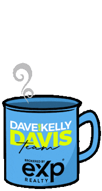 EXPdaveandkellydavis coffee good morning real estate morning Sticker