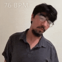 76 bpm