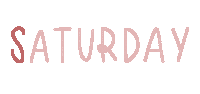 Week-End Pink Sticker