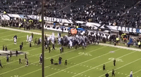 Cowboys and Eagles Scuffle During Pregame Warmup