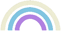 sunshineslettering rainbow arcoiris arcobaleno regenboog Sticker