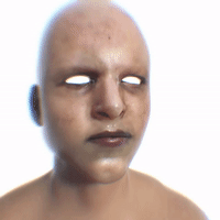SDRNSDRN art fashion glitch 3d GIF