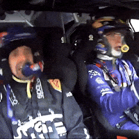Excited Ford GIF by FIA World Rally Championship