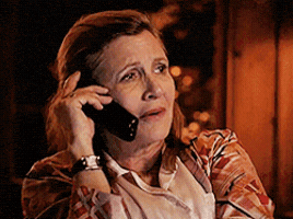 carrie fisher GIF