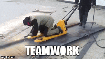 teamwork GIF