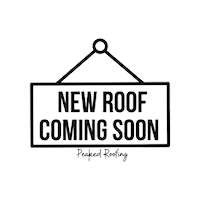 Roof Sticker by Peaked Roofing