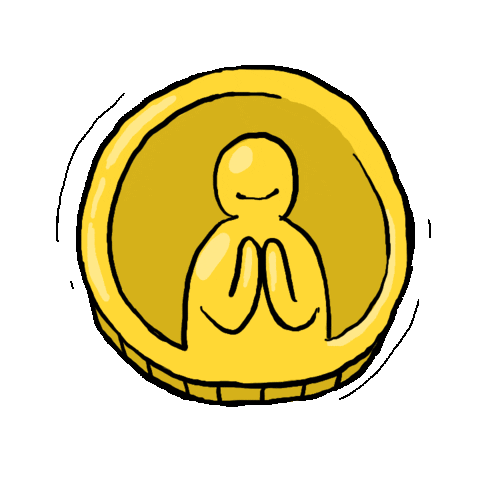 zeldachuang giphyupload money coin dollar Sticker
