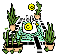 Rubber Duck Smile Sticker