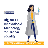 Woman Sticker by EmiratesNBD