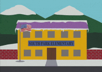 school flying GIF by South Park 