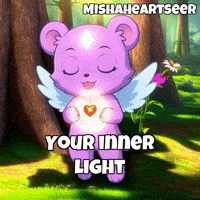Inner Light Flower GIF by MishaHeartseer