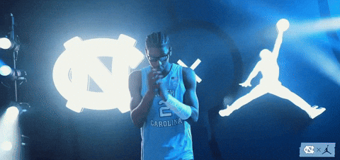 Lets Go Basketball GIF by UNC Tar Heels