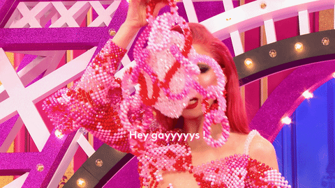 DragRaceFrance giphyupload hello pride dragrace GIF