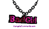 bad girl STICKER