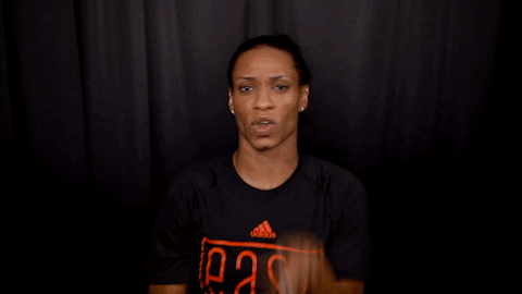 shocked jasmine thomas GIF by WNBA