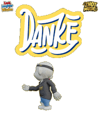 Danke Schön Thank You Sticker by Zhot