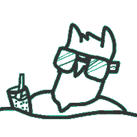 alejandrowl cool mood yeah beach Sticker